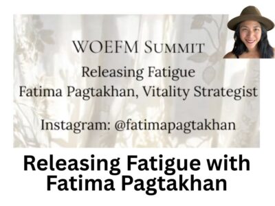 Releasing Fatigue with Fatima Pagtakhan